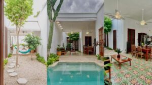 A Colonial Vacation Home in Santa Ana