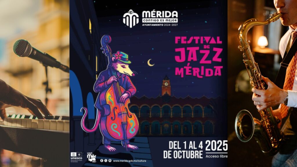 Discover Festival de Jazz Mérida 2025 with free concerts, master classes, and top artists