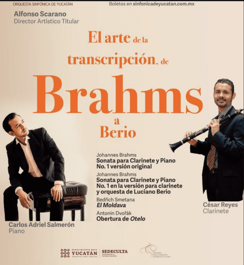 January 30 & February 1 · Concert – “The Art of Transcription: From Brahms to Berio”