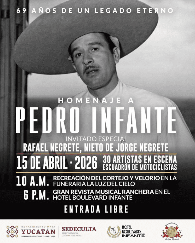 April 15 – Tribute to Pedro Infante