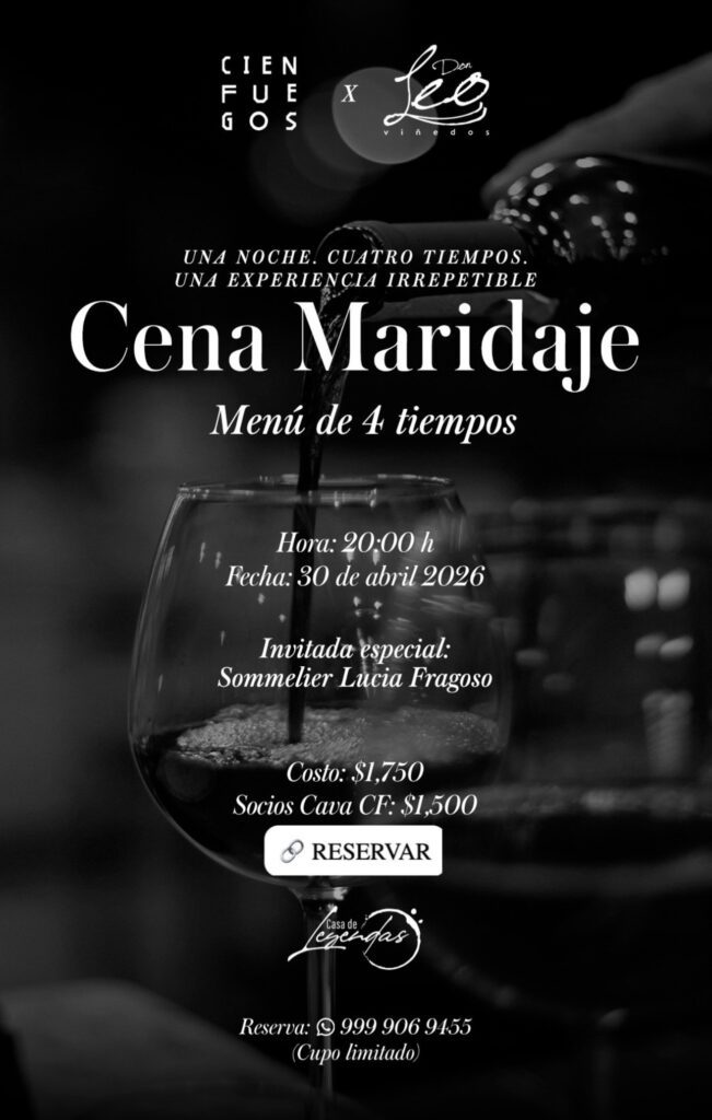 Cien Fuegos teams up with Don Leo for a curated 4-course wine pairing dinner