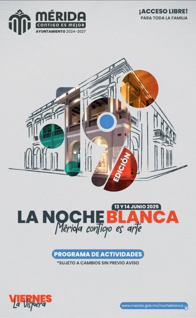 noche blanca merida 2026