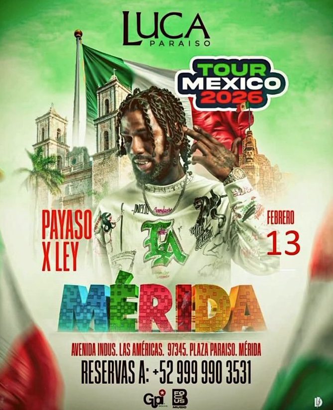 February 13: Payaso X Ley – Tour México 2026
