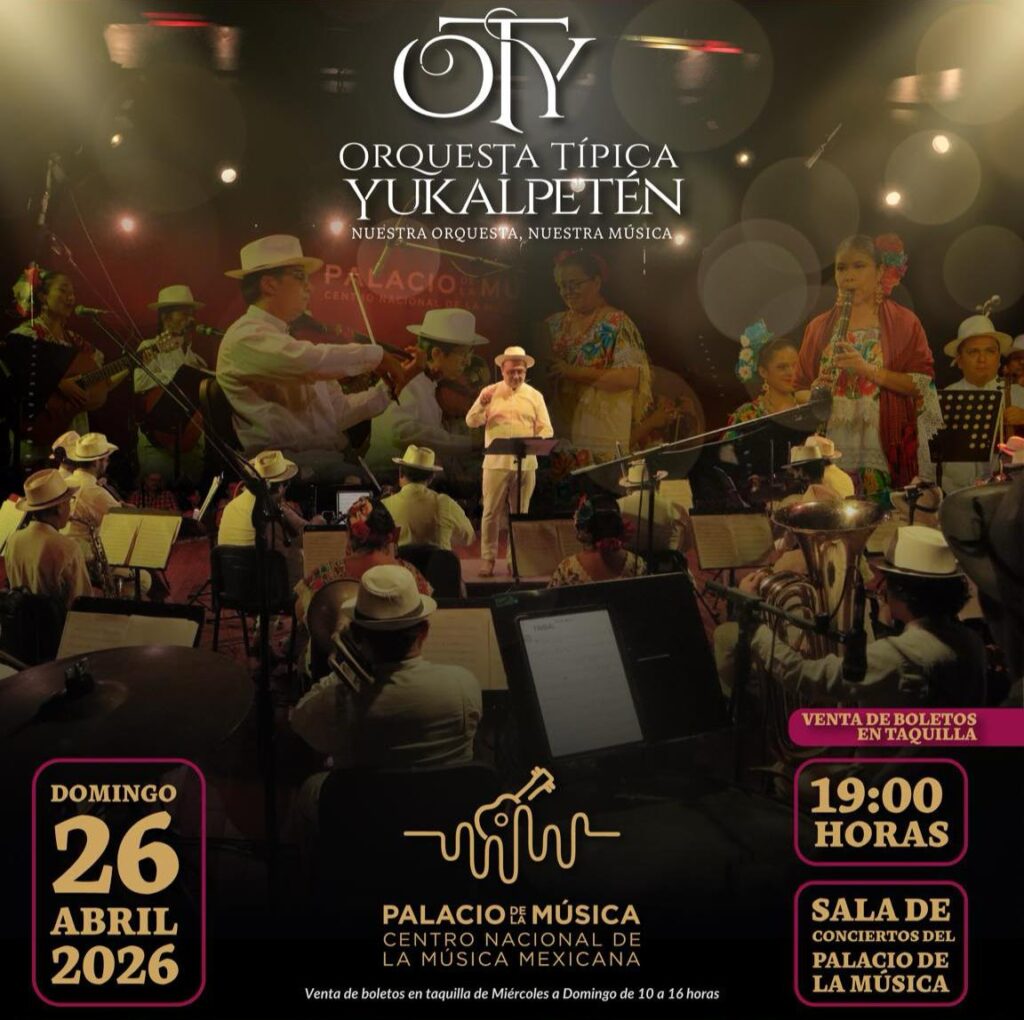 Orquesta Típica Yukalpetén Live in Palacio de la Música - Mérida Yucatán