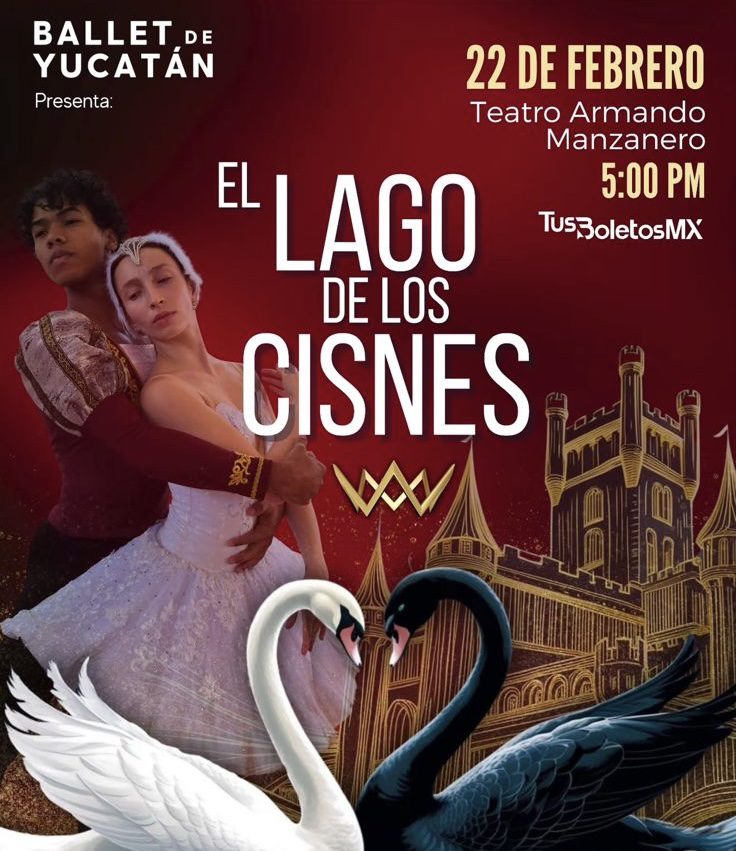 EL LAGO DE LOS CISNES BALLET IN MERIDA YUCATAN