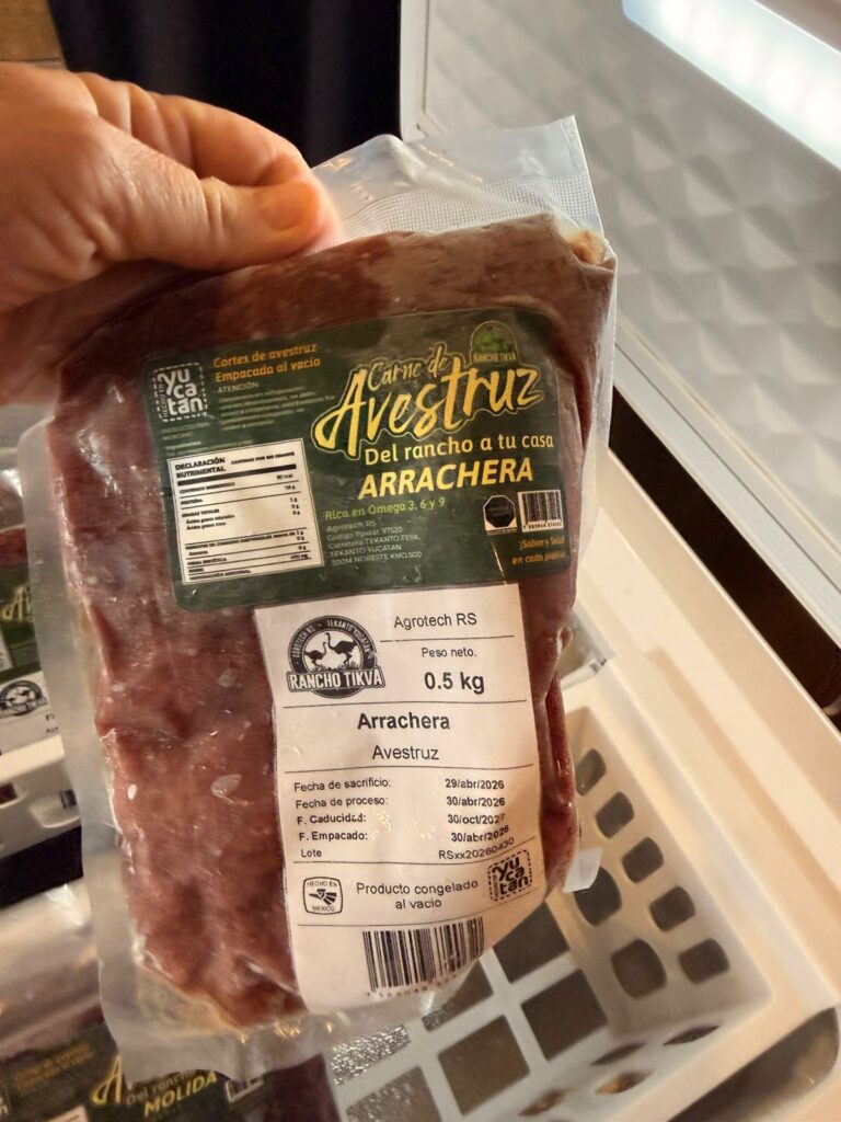 Avestruz Ostrich Meat in Merida, Yucatan