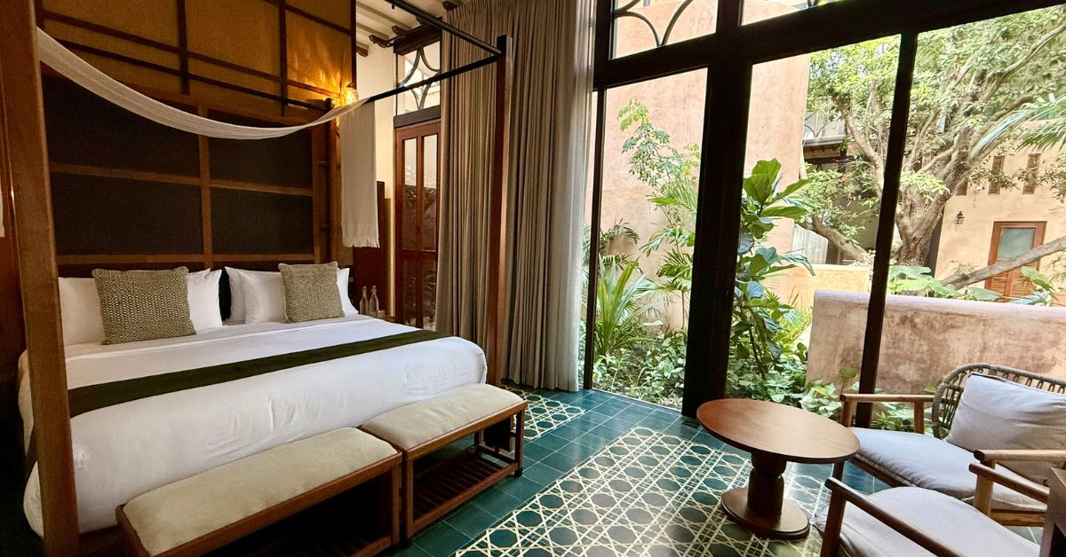 CIGNO Mejorada boutique hotel in Mérida, Yucatán, featuring luxury accommodations, Yucatecan architecture, and fine dining.