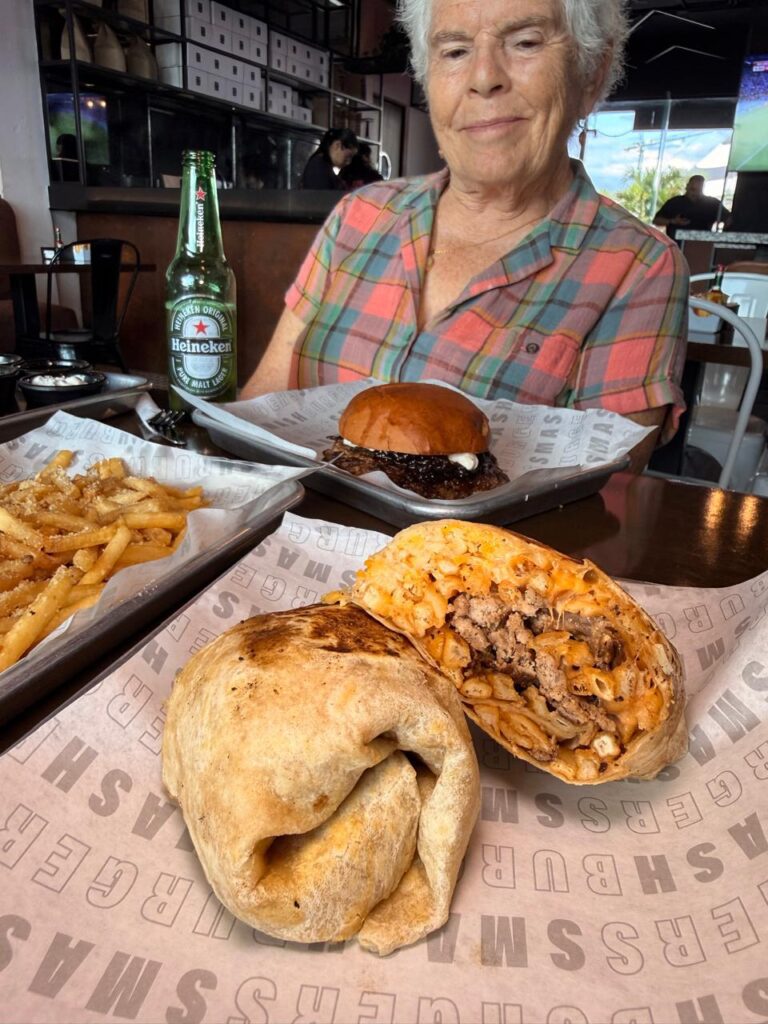 Wagu burgers and comfort food in Merida, Yucatan