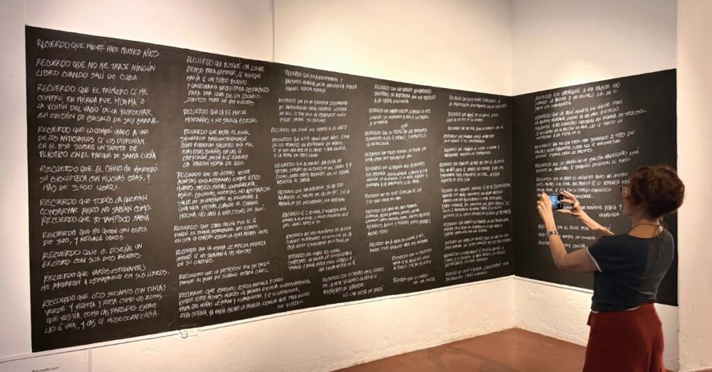 Mina Bárcenas photography exhibition